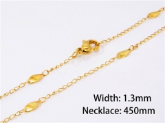 Wholesale Jewelry Necklaces (18K-Gold Color)-HY40N0077