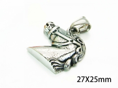 HY Jewelry Wholesale Pendants Jewelry (Steel Color)-HY22P0171HHW