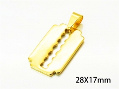 HY Jewelry Pendants (18K-Gold Color)-HY59P0483KL
