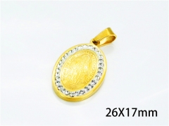 HY Jewelry Pendants (18K-Gold Color)-HY12P0664KW