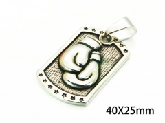 HY Wholesale Pendants Jewelry (Steel Color)-HY22P0264HIE