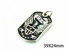 HY Wholesale Pendants Jewelry (Steel Color)-HY22P0265HIV