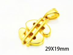 HY Jewelry Pendants (18K-Gold Color)-HY79P0354HDD