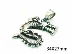 HY Jewelry Wholesale Pendants Jewelry (Steel Color)-HY22P0155HIY