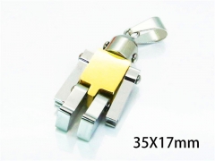 HY Jewelry Pendants (18K-Gold Color)-HY59P0489HAA
