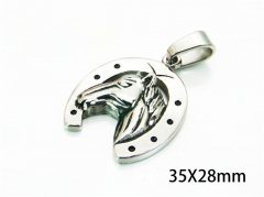 HY Jewelry Wholesale Pendants Jewelry (Steel Color)-HY22P0172HIS