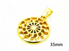 HY Jewelry Pendants (18K-Gold Color)-HY22P0299HME