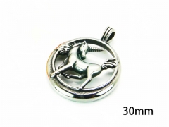 HY Jewelry Wholesale Pendants Jewelry (Steel Color)-HY22P0170HIE