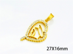HY Jewelry Pendants (18K-Gold Color)-HY12P0653LD