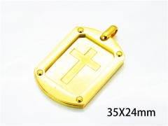HY Jewelry Pendants (18K-Gold Color)-HY59P0218OX