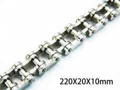 Stainless Steel 316L Bracelets (Bike Chain)-HY08B0110ILC