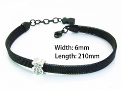 HY Wholesale Stainless Steel 316L Bracelets (Steel Color)-HY90B0230HMC