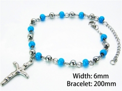 HY Wholesale Rosary Bracelets Stainless Steel 316L-HY76B0501MX