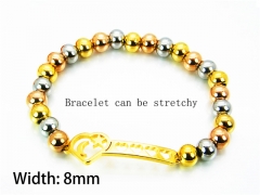 HY Wholesale Rosary Bracelets Stainless Steel 316L-HY76B0491MLF