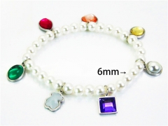 Stainless Steel 316L Bracelets (Colorful)-HY90B0215HNW