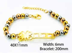 HY Wholesale Rosary Bracelets Stainless Steel 316L-HY76B0288NZ