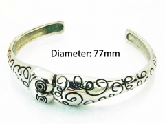 HY Jewelry Wholesale Stainless Steel 316L Bangle (Casting Style)-HY22B0066JLV