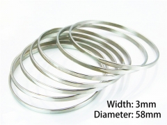 HY Jewelry Wholesale Stainless Steel 316L Bangle (Merger)-HY58B0137OQ