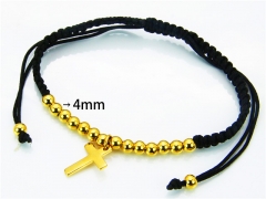 HY Wholesale Stainless Steel 316L Bracelets (18K-Gold Color)-HY81B0052HHZ