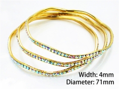 HY Jewelry Wholesale Stainless Steel 316L Bangle (Merger)-HY58B0129HIF
