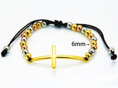 HY Wholesale Rosary Bracelets Stainless Steel 316L-HY76B0806NA