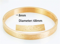 Stainless Steel 316L Bangle (Popular)-HY42B0011HCZ