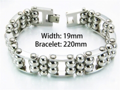 Stainless Steel 316L Bracelets (Bike Chain)-HY55B0181JKF
