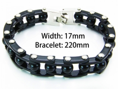 Stainless Steel 316L Bracelets (Bike Chain)-HY55B0164IOX