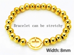 HY Wholesale Rosary Bracelets Stainless Steel 316L-HY76B0250ML