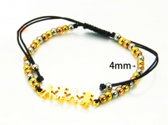 HY Wholesale Rosary Bracelets Stainless Steel 316L-HY76B1048MLA