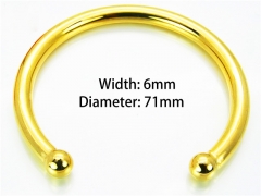 Stainless Steel 316L Bangle (Popular)-HY58B0150OE
