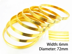 HY Jewelry Wholesale Stainless Steel 316L Bangle (Merger)-HY58B0114HLT