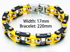 Stainless Steel 316L Bracelets (Bike Chain)-HY55B0173IOX