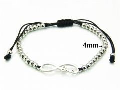 HY Wholesale Rosary Bracelets Stainless Steel 316L-HY76B0837LA