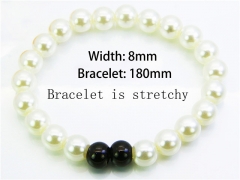 HY Wholesale Rosary Bracelets Stainless Steel 316L-HY76B0497KJ