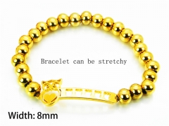 HY Wholesale Rosary Bracelets Stainless Steel 316L-HY76B0477MLE
