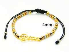HY Wholesale Rosary Bracelets Stainless Steel 316L-HY76B1052MLA