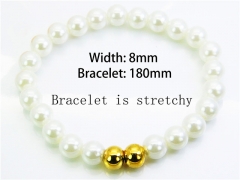 HY Wholesale Rosary Bracelets Stainless Steel 316L-HY76B0498KJ