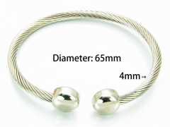 HY Jewelry Wholesale Stainless Steel 316L Bangle (Steel Wire)-HY58B0159NF