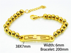 HY Wholesale Rosary Bracelets Stainless Steel 316L-HY76B0333NE