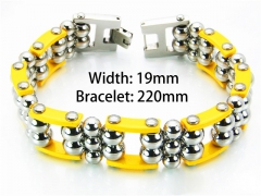Stainless Steel 316L Bracelets (Bike Chain)-HY55B0183JKV