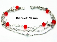 HY Wholesale Stainless Steel 316L Bracelets (Steel Color)-HY81B0167HHZ