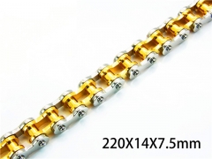 Stainless Steel 316L Bracelets (Bike Chain)-HY08B0104ILQ