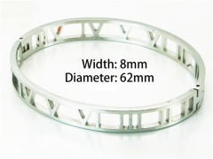 Stainless Steel 316L Bangle (Popular)-HY59B0844HQQ