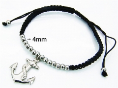 HY Wholesale Stainless Steel 316L Bracelets (Steel Color)-HY81B0041H10