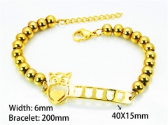 HY Wholesale Rosary Bracelets Stainless Steel 316L-HY76B0331NT
