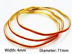 HY Jewelry Wholesale Stainless Steel 316L Bangle (Merger)-HY58B0128HIW