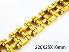 Stainless Steel 316L Bracelets (Bike Chain)-HY08B0116KMG