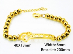 HY Wholesale Rosary Bracelets Stainless Steel 316L-HY76B0311NC