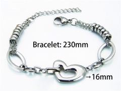 Stainless Steel 316L Bracelets (Steel Color)-HY55B0156MX